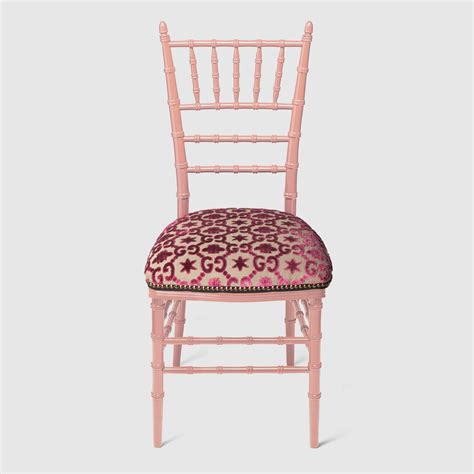 gucci chairs gold|cushion arm chair luxury.